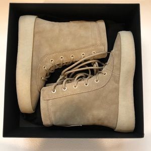 Yeezy Season 2 crepe taupe boots women